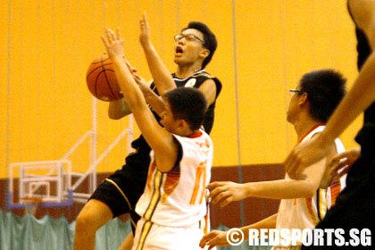 South Zone B Division Basketball Fairfield Methodist School vs Yuying Secondary