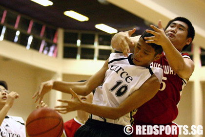 b division boys basketball queensway vs pierce