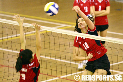 b division girls volleyball cedar vs bukit panjang govt high