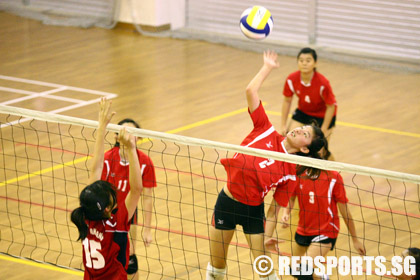 b girls vball dunman vs bukit panjang