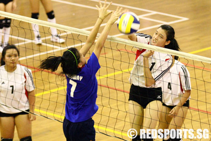 b girls volleyball nanyang vs queensway