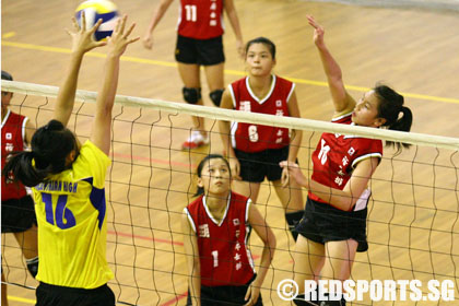 b girls volleyball presbyterian high vs jurong secondary