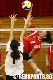 dunman vs nanyang volleyball