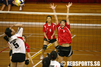 dunman vs nanyang volleyball