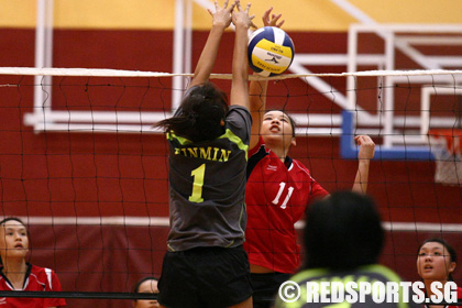  xinmin vs cedar volleyball