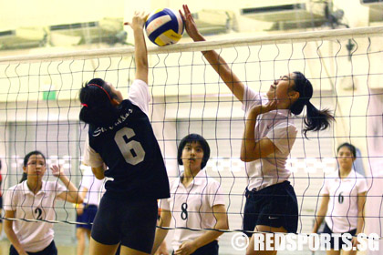 c girls volleyball nanyang vs st. hilda's