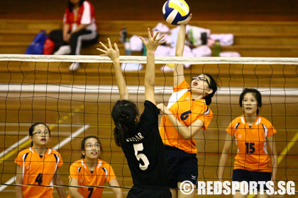 cedar vs bukit panjang volleyball