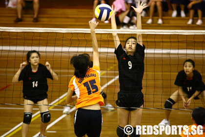 cedar vs bukit panjang volleyball