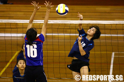 dunman vs hua yi volleyball