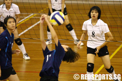 nanyang vs dunman volleyball