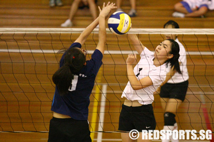 nanyang vs dunman volleyball