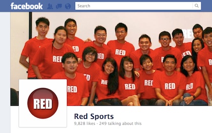 redsports facebook