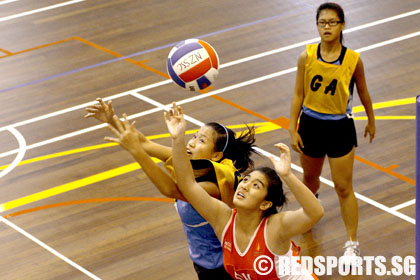 North Zone C Division Netball final Singapore Sports School vs Anderson Secondary