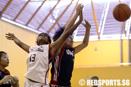 B Division girls' semi-final Unity vs Assumption