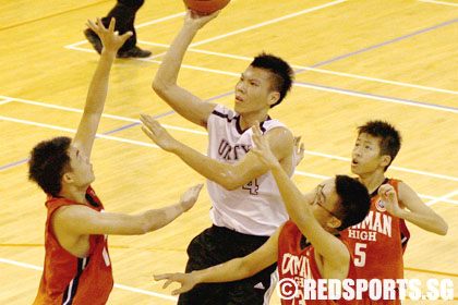 Unity vs Dunman High National B Division boys' Basketball Championship first round