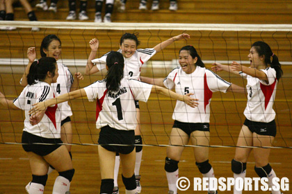 dunman vs st hildas volleyball