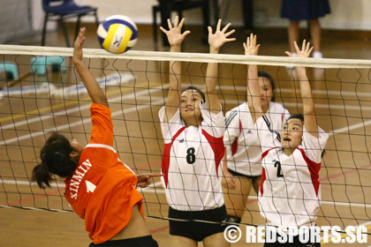 dunman vs st hildas volleyball