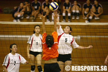 dunman vs st hildas volleyball