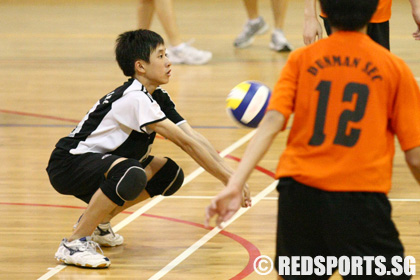 xinmin vs dunman volleyball final