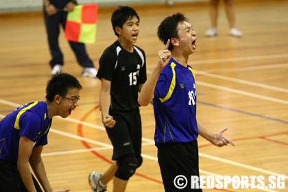 xinmin vs dunman volleyball final