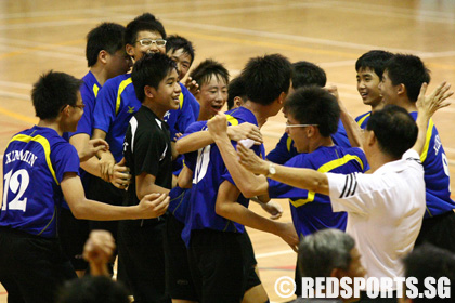 xinmin vs dunman volleyball final