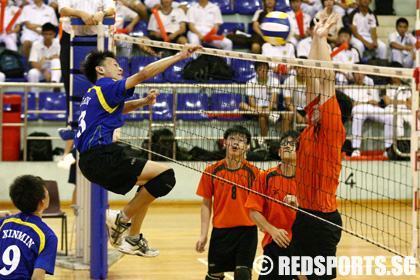 xinmin vs dunman volleyball final