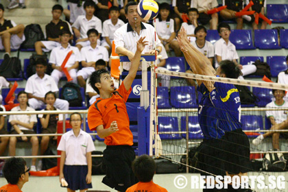 xinmin vs dunman volleyball final