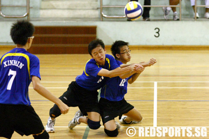 xinmin vs dunman volleyball final