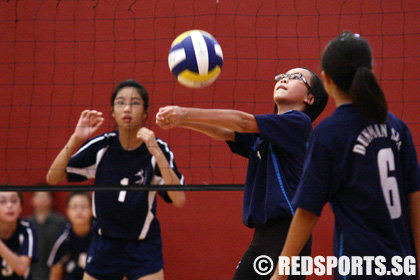 dunman vs chung cheng volleyball