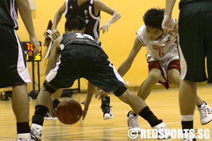 Anglican High vs Queensway Secondary National B Division boys' Basketball Championship