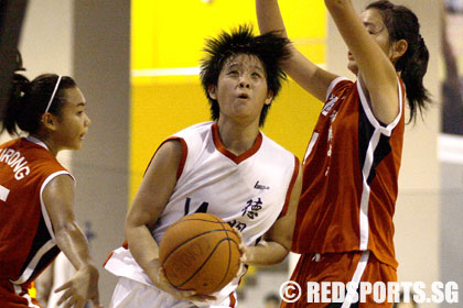 Jurong Secondary vs Dunman Secondary National B Division girls' Basketball Championship