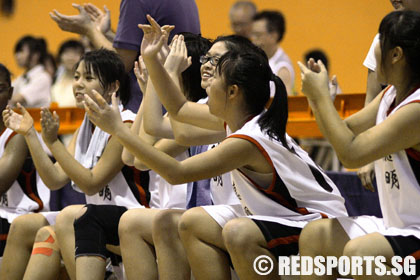 Jurong Secondary vs Dunman Secondary National B Division girls' Basketball Championship