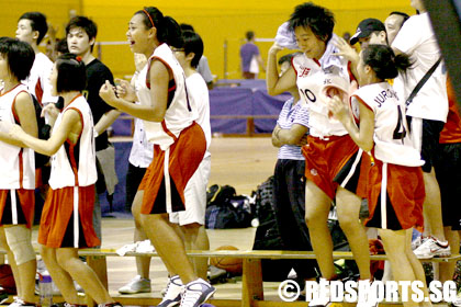 Jurong Secondary vs Unity National B Division Basketball Championship