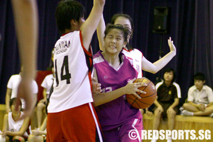 jurong west vs dunman b division basketball final