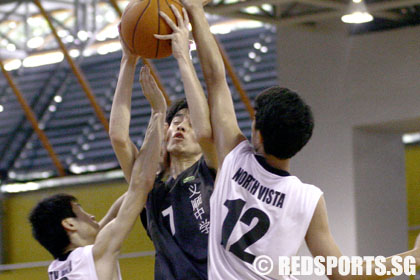 North Vista vs Yishun National B Division boys' Basketball Championship