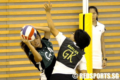 St. Margaret's Secondary vs Raffles Girls' School National B Division Netball Championship