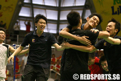 a boys badminton ri vs acsi