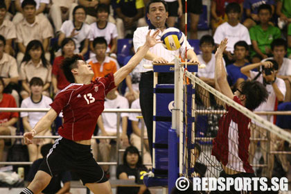 hwa chong institution vs nanyang jc volleyball