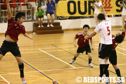 hwa chong institution vs nanyang jc volleyball