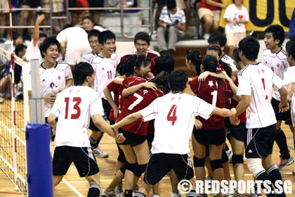 hwa chong institution vs anglo-chinese jc volleyball