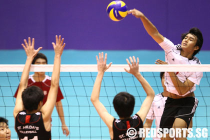 st hildas vs hwa chong volleyball