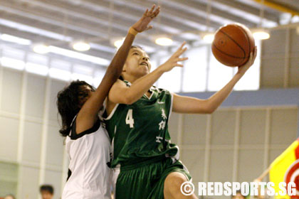 A Division Basketball girls - RI vs VJC