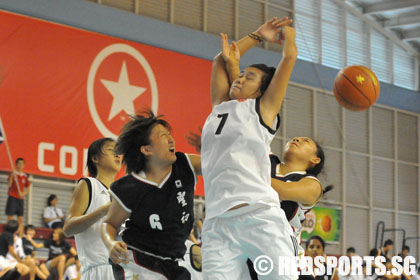 A Division Basketball girls - HCI vs SAJC