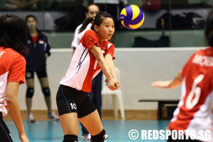 singapore youth vs thailand youth volleyball