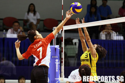 singapore youth vs thailand youth volleyball