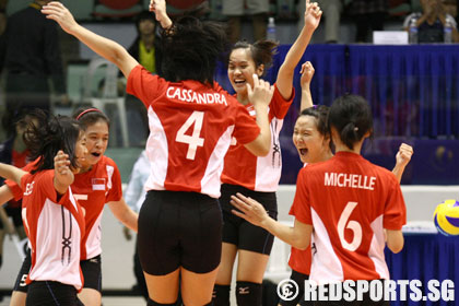 singapore youth vs thailand youth volleyball