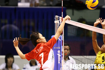 singapore youth vs thailand youth volleyball