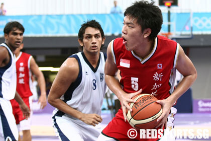 yog basketball singapore vs india