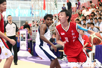 yog basketball singapore vs india