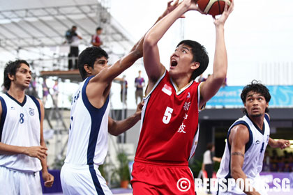 yog basketball singapore vs india